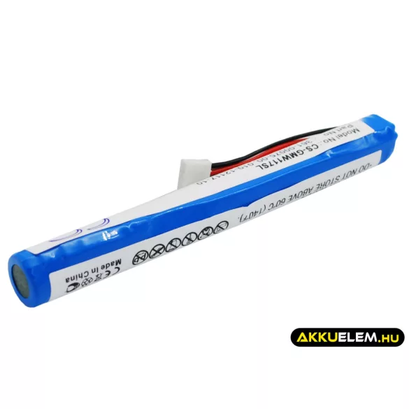 Utángyártott Garmin GPS Ni-MH akkumulátor 2.4V 700mAh 361-00075-00, 010-12117-10 - CameronSino