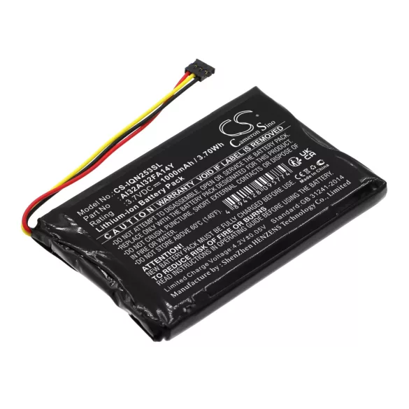 Utángyártott Garmin GPS Li-ion akkumulátor 3.7V 1000mAh AI32AI32FA14Y - CameronSino