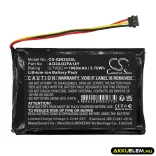 Utángyártott Garmin GPS Li-ion akkumulátor 3.7V 1000mAh AI32AI32FA14Y - CameronSino