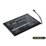 Utángyártott Garmin GPS Li-ion akkumulátor 3.7V 1500mAh KI22BI31DI4G1 - CameronSino