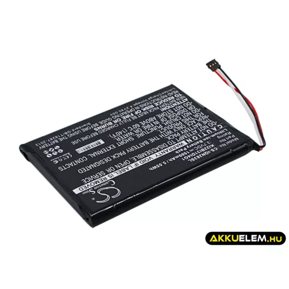 Utángyártott Garmin GPS Li-ion akkumulátor 3.7V 1500mAh KI22BI31DI4G1 - CameronSino