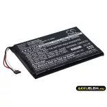Utángyártott Garmin GPS Li-ion akkumulátor 3.7V 1500mAh KI22BI31DI4G1 - CameronSino