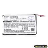 Utángyártott Garmin GPS Li-Polymer akkumulátor 3.7V 1200mAh 361-00051-00, 361-00051-01 - CameronSino