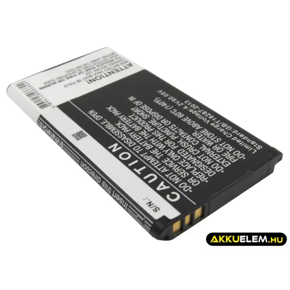 Utángyártott Kyocera mobil Li-ion akkumulátor 3.7V 1350mAh SCP-59LBPS - CameronSino