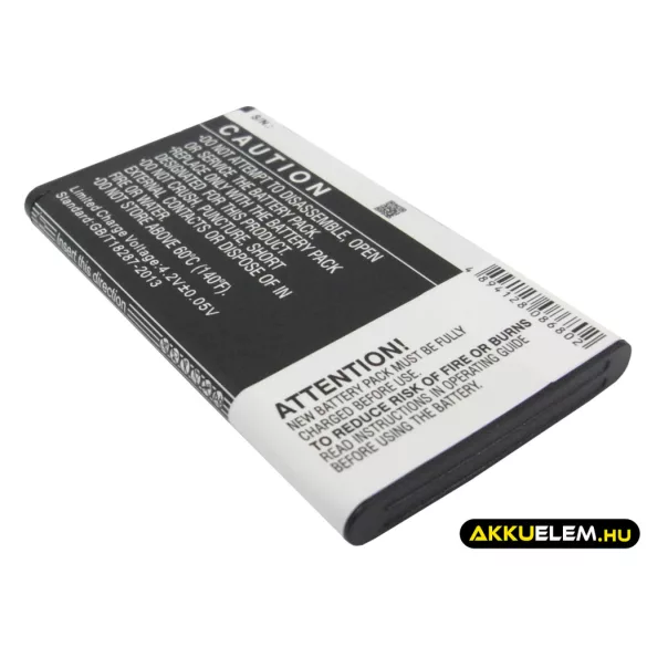 Utángyártott Kyocera mobil Li-ion akkumulátor 3.7V 1350mAh SCP-59LBPS - CameronSino