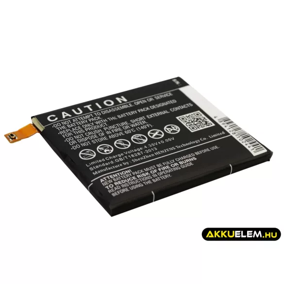 Utángyártott LG mobil Li-Polymer akkumulátor 3.8V 3000mAh BL-T16, EAC62718201 - CameronSino