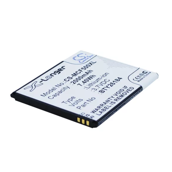Utángyártott Mobistel mobil Li-ion akkumulátor 3.7V 2000mAh BTY26184, BTY26184Mobistel/STD - CameronSino