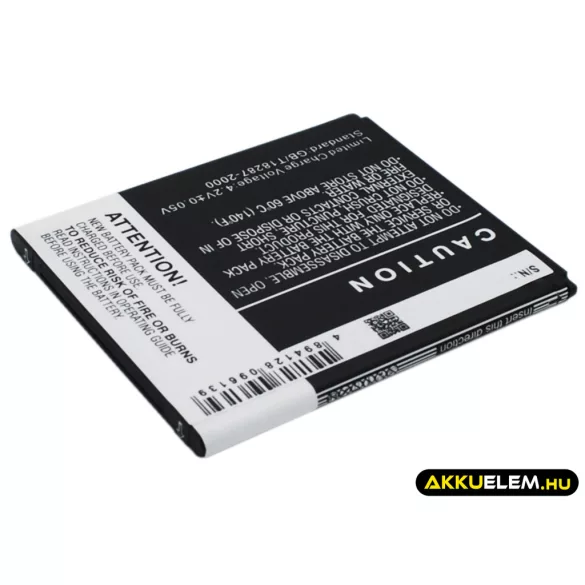 Utángyártott Mobistel mobil Li-ion akkumulátor 3.7V 2000mAh BTY26182, BTY26182Mobistel/STD - CameronSino