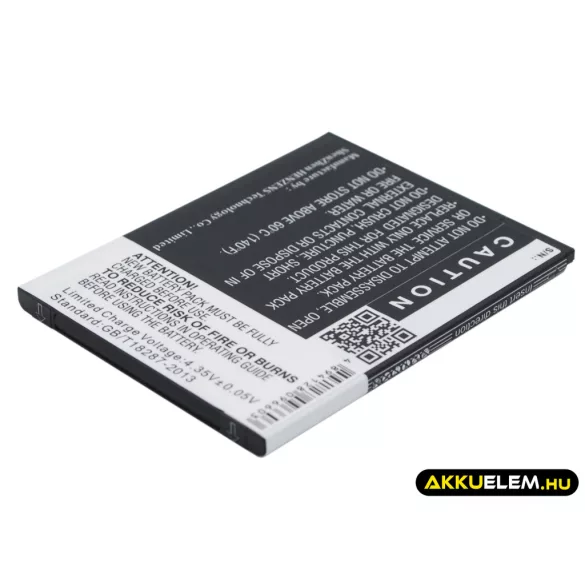 Utángyártott Mobistel mobil Li-ion akkumulátor 3.8V 2000mAh Cynus T8, BTY26190 - CameronSino