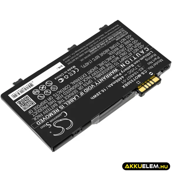 Utángyártott Zebra Vonalkód szkenner Li-ion akkumulátor 3.7V 4400mAh BTRY-RF85-44MA1-01, BTRY-TC55-29MA1-01 - CameronSino