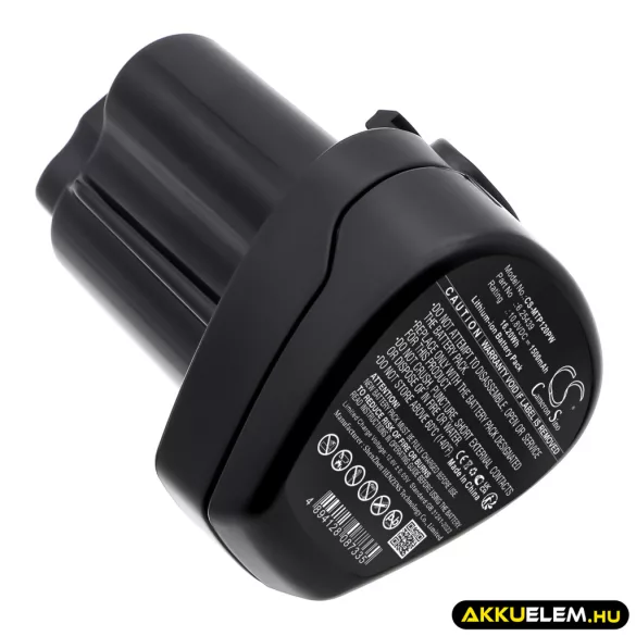 Utángyártott Metabo szerszámgép Li-ion akkumulátor 10.8V 1500mAh 6.25439 - CameronSino