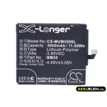 Utángyártott Xiaomi mobil Li-Polymer akkumulátor 3.85V 3000mAh BM35 - CameronSino