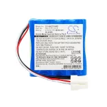 Utángyártott Nihon Kohden Orvosi Ni-MH akkumulátor 9.6V 3800mAh SB-201P, X076 - CameronSino