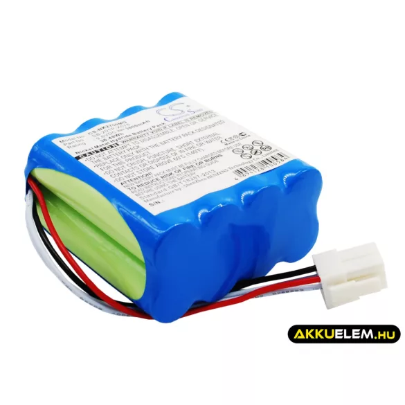 Utángyártott Nihon Kohden Orvosi Ni-MH akkumulátor 9.6V 3800mAh SB-201P, X076 - CameronSino