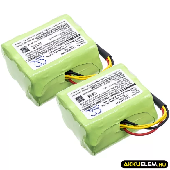 Utángyártott Neato porszívó Ni-MH akkumulátor 7.2V 3500mAh 945-0005, 945-0006 - CameronSino