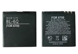 Nokia BL-6Q 700mAh utángyártott akku