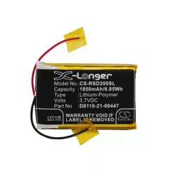   Utángyártott Roberts digitális rádió Li-Polymer akkumulátor 3.7V 1850mAh D8110-21-00447 - CameronSino
