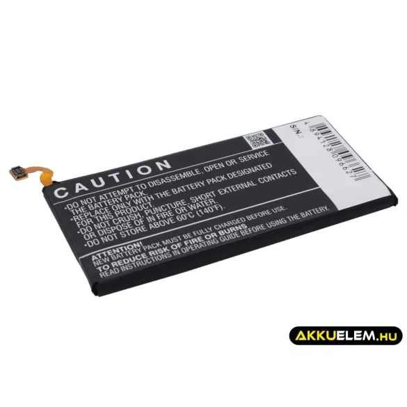 Utángyártott Samsung mobil Li-Polymer akkumulátor 3.8V 1900mAh EB-BA300ABE, GH43-04381A - CameronSino