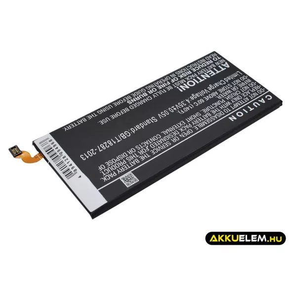 Utángyártott Samsung mobil Li-Polymer akkumulátor 3.8V 2300mAh EB-BA500ABE, GH43-04337A - CameronSino