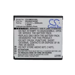   Utángyártott Samsung mobil Li-ion akkumulátor 3.85V 2000mAh EB-BG510CBC - CameronSino