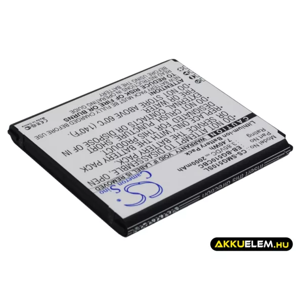 Utángyártott Samsung mobil Li-ion akkumulátor 3.85V 2000mAh EB-BG510CBC - CameronSino