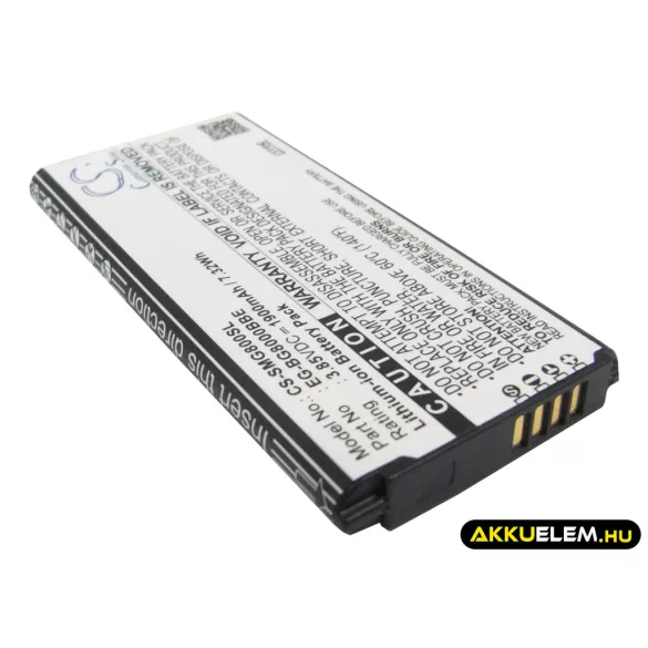 Utángyártott Samsung mobil Li-ion akkumulátor 3.85V 1900mAh EG-BG800BBE, EB-BG800BBE - CameronSino