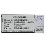 Utángyártott Samsung mobil Li-ion akkumulátor 3.8V 3000mAh EB-BN915BBC, EB-BN915BBE X-Hosszabb - CameronSino