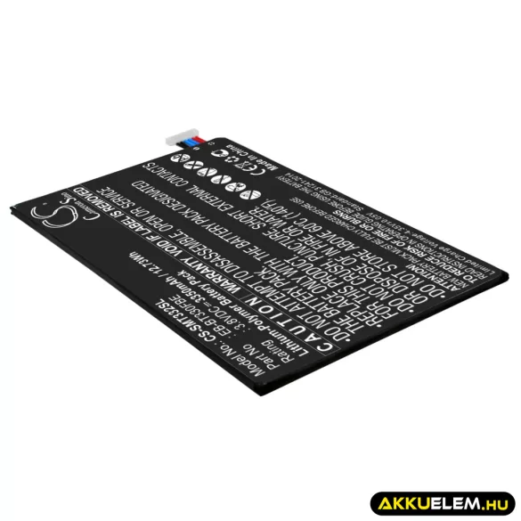 Utángyártott Samsung Tablet Li-Polymer akkumulátor 3.8V 3350mAh EB-BT330FBE, GH43-04112A;GH43-04112B - CameronSino