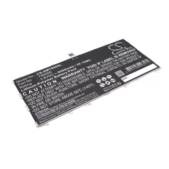 Utángyártott Samsung Tablet Li-Polymer akkumulátor 3.8V 9500mAh T9500E - CameronSino