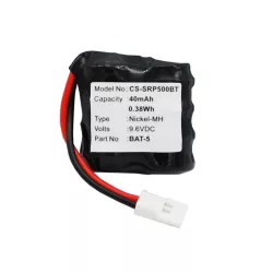   Utángyártott Scorpio Riasztó rendszer Ni-MH akkumulátor 9.6V 40mAh BAT-5, 2006-2007 - CameronSino