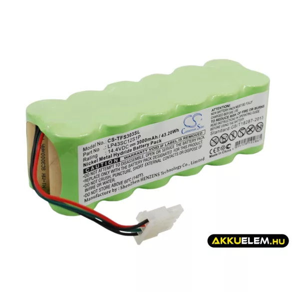 Utángyártott Tektronix egyéb Ni-MH akkumulátor 14.4V 3000mAh LP43SC12S1P, 146-0112-00 - CameronSino