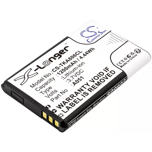 Utángyártott Poly Vezeték nélküli telefon Li-ion akkumulátor 3.7V 1200mAh  BP1709/a, 2200-86910-001 - CameronSino