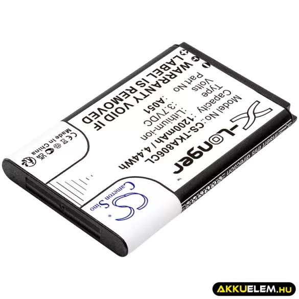 Utángyártott Poly Vezeték nélküli telefon Li-ion akkumulátor 3.7V 1200mAh  BP1709/a, 2200-86910-001 - CameronSino