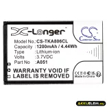 Utángyártott Poly Vezeték nélküli telefon Li-ion akkumulátor 3.7V 1200mAh  BP1709/a, 2200-86910-001 - CameronSino
