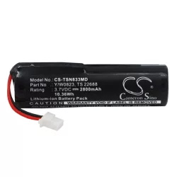   Utángyártott Thermo Scientific Orvosi Li-ion akkumulátor 3.7V 2800mAh Y/W0823, TS 22688 - CameronSino