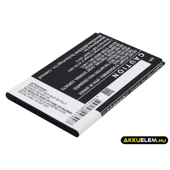 Utángyártott Wiko mobil Li-ion akkumulátor 3.7V 1800mAh LENNY - CameronSino