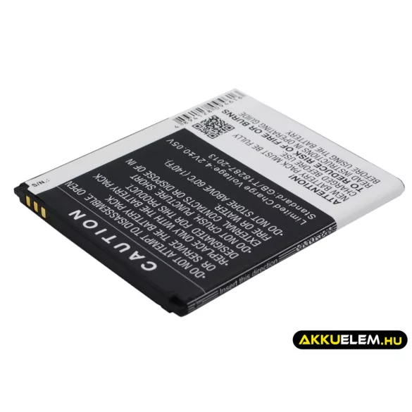 Utángyártott Micromax mobil Li-ion akkumulátor 3.7V 2000mAh - CameronSino