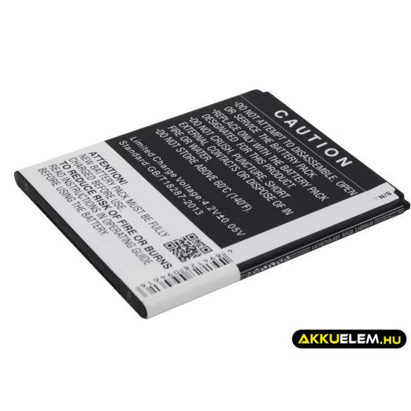 Utángyártott Micromax mobil Li-ion akkumulátor 3.7V 2000mAh - CameronSino