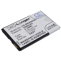   Utángyártott Wiko mobil Li-ion akkumulátor 3.7V 1400mAh OZZY - CameronSino