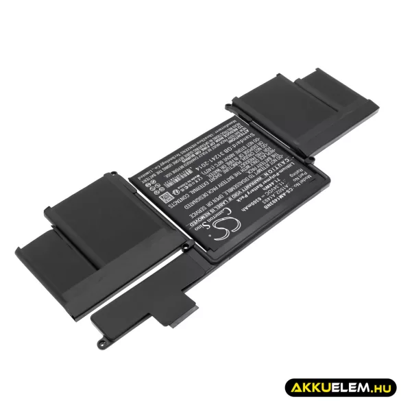 Utángyártott Apple laptop Li-Polymer akkumulátor 11.34V 6300mAh A1502, A1493 - CameronSino
