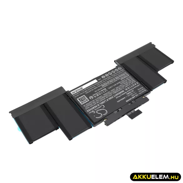 Utángyártott Apple laptop Li-Polymer akkumulátor 11.26V 8400mAh A1494 - CameronSino