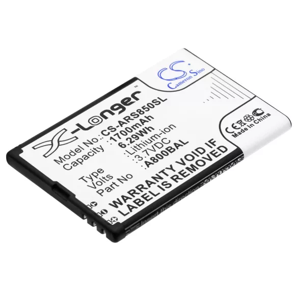 Utángyártott Hyundai mobil Li-ion akkumulátor 3.7V 1700mAh BL-6900, BP-140 - CameronSino