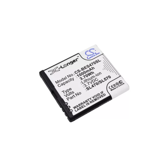 Utángyártott Bea-fon mobil Li-ion akkumulátor 3.7V 1000mAh SL470/SL570 - CameronSino
