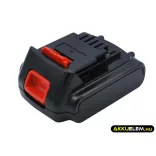 Utángyártott Black & Decker szerszámgép Li-ion akkumulátor 14.4V 2500mAh BL1114, BL1314 - CameronSino