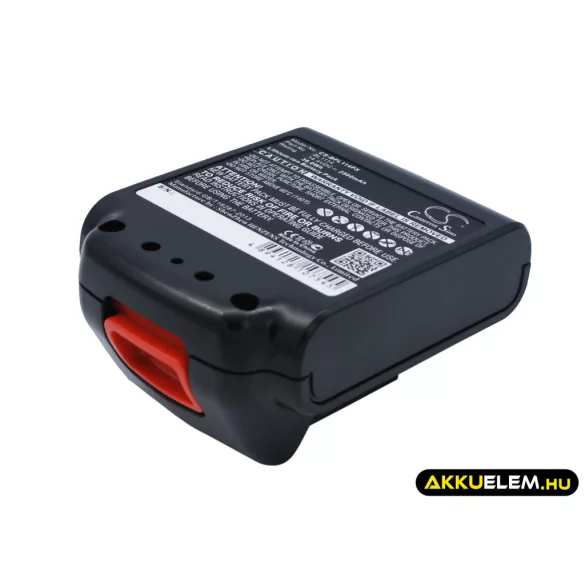 Utángyártott Black & Decker szerszámgép Li-ion akkumulátor 14.4V 2500mAh BL1114, BL1314 - CameronSino