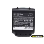 Utángyártott Black & Decker szerszámgép Li-ion akkumulátor 14.4V 2500mAh BL1114, BL1314 - CameronSino