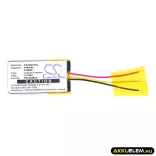 Utángyártott Mio GPS Li-Polymer akkumulátor 3.7V 240mAh 402035 (1ICP5/21/36), 338040000101 - CameronSino