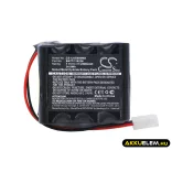 Utángyártott Cardiette Orvosi Ni-MH akkumulátor 9.6V 2500mAh 120236, 69701300 - CameronSino