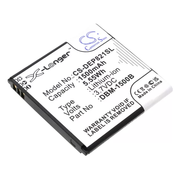 Utángyártott Doro mobil Li-ion akkumulátor 3.7V 1500mAh DBM-1500B - CameronSino