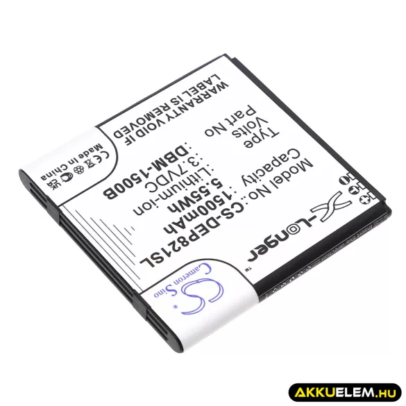 Utángyártott Doro mobil Li-ion akkumulátor 3.7V 1500mAh DBM-1500B - CameronSino